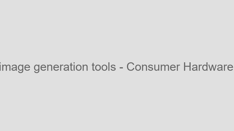 Consumer Hardware Ready