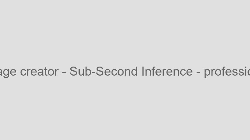Sub-Second Inference