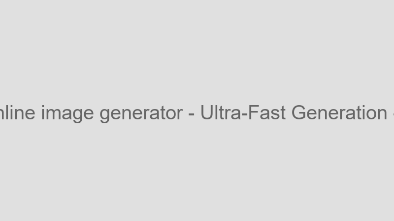Ultra-Fast Generation
