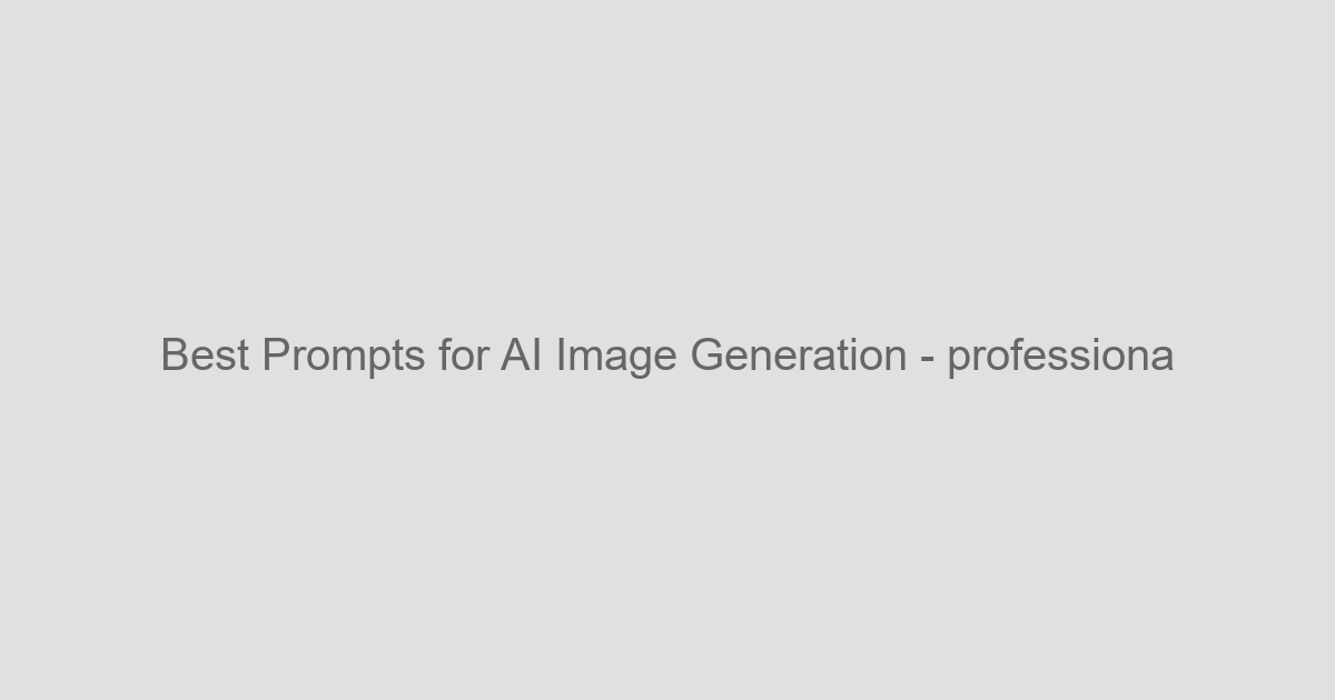 Best Prompts for AI Image Generation: A Comprehensive Guide - AI Guides Tool Screenshot