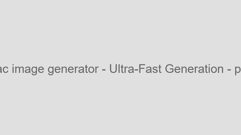 Ultra-Fast Generation