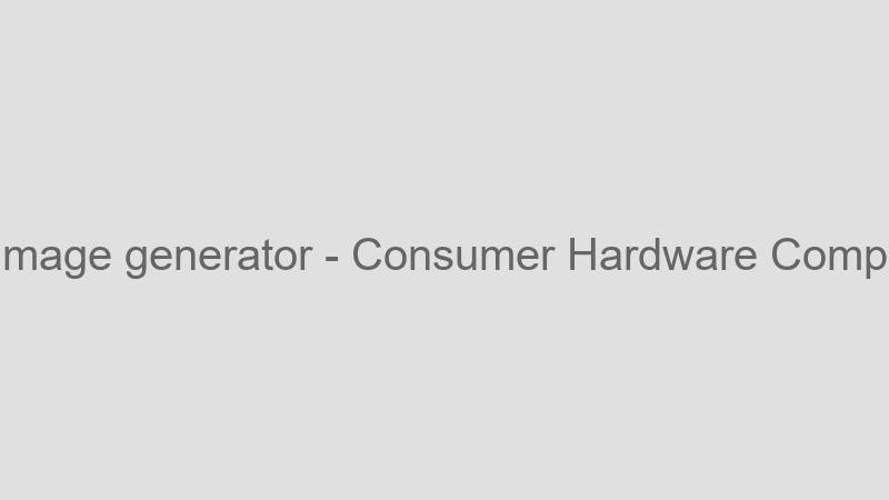 Consumer Hardware Compatible