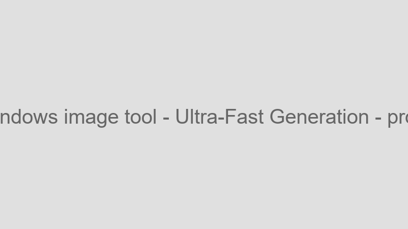 Ultra-Fast Generation
