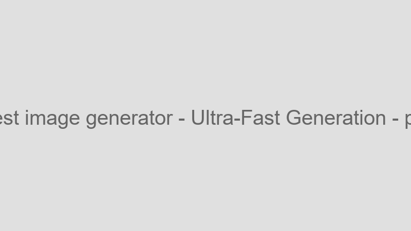 Ultra-Fast Generation