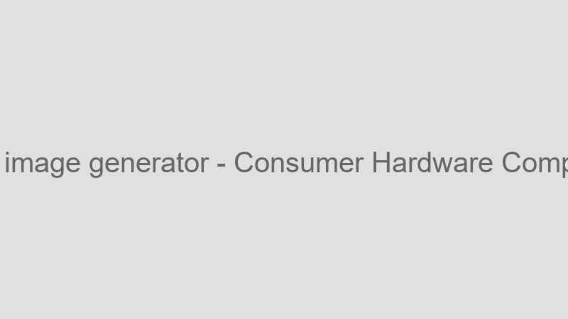 Consumer Hardware Compatible