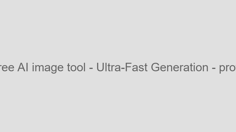 Ultra-Fast Generation