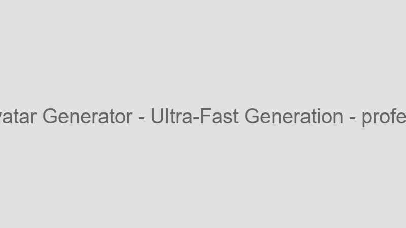 Ultra-Fast Generation