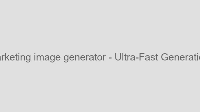 Ultra-Fast Generation